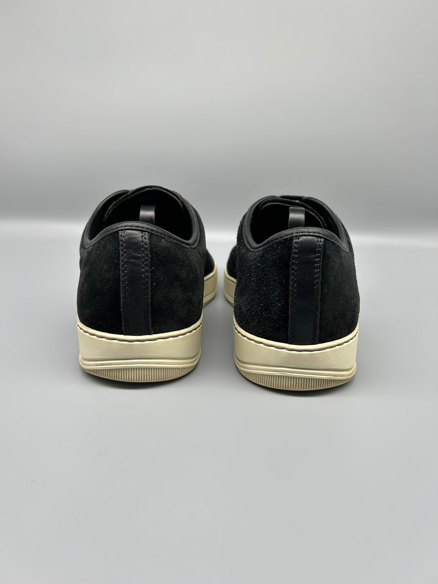 Lanvin Nappa Cap Toe Sneaker Black 42 | UK8