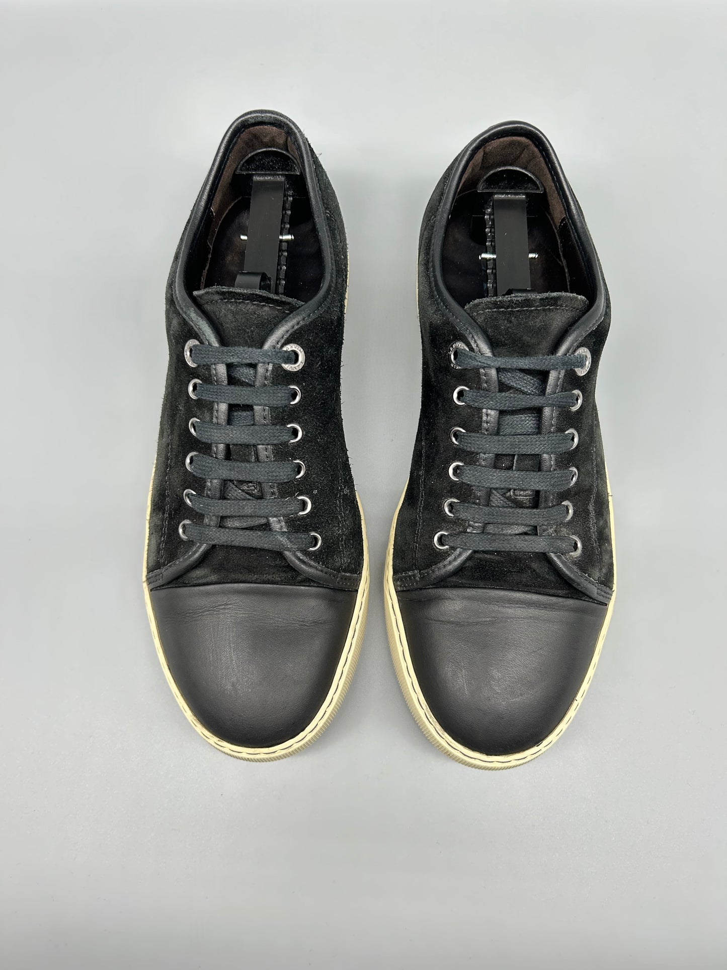 Lanvin Nappa Cap Toe Sneaker Black 42 | UK8