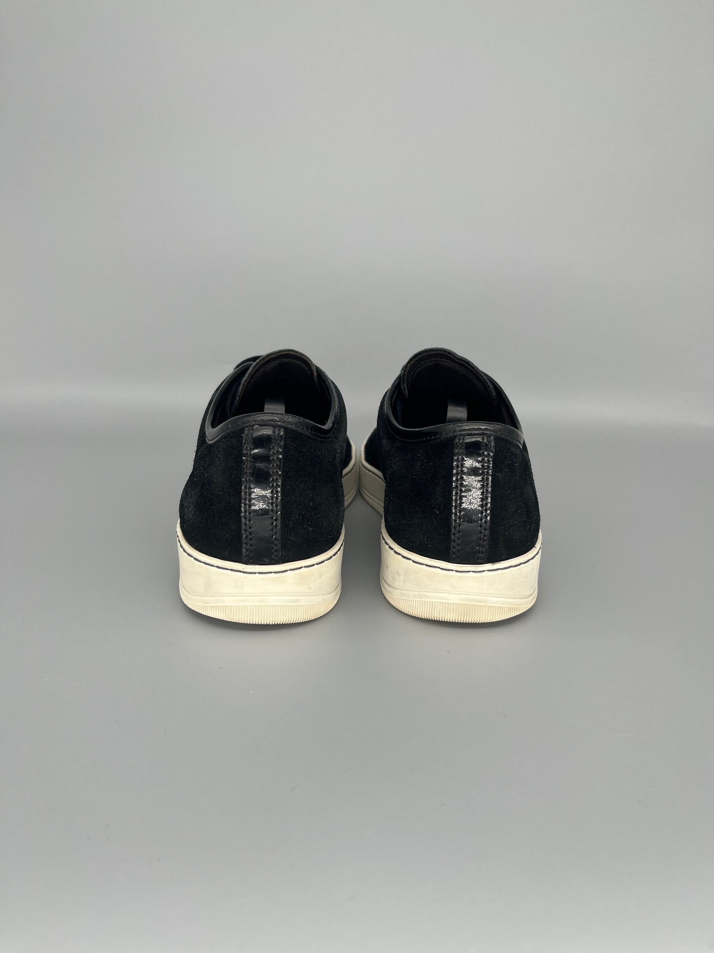 Herr | Sneakers | Lanvin | DBB1 Patent Cap Toe Sneaker Black