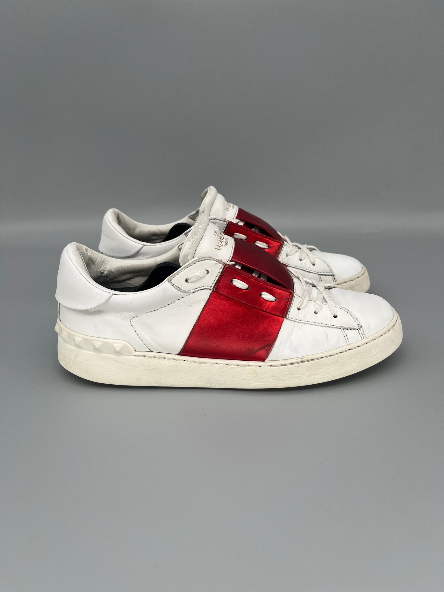 Valentino Open Sneaker Metallic Red | 40