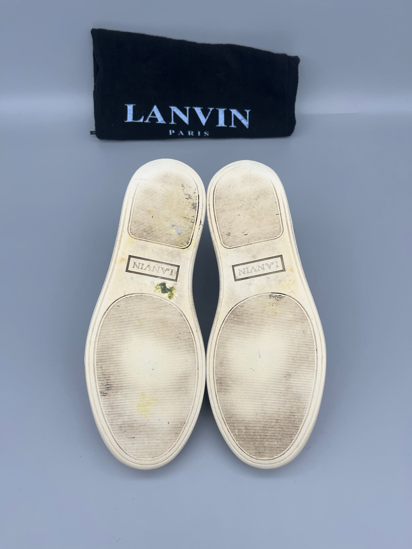 Lanvin Patent Cap Toe Burgundy | 40