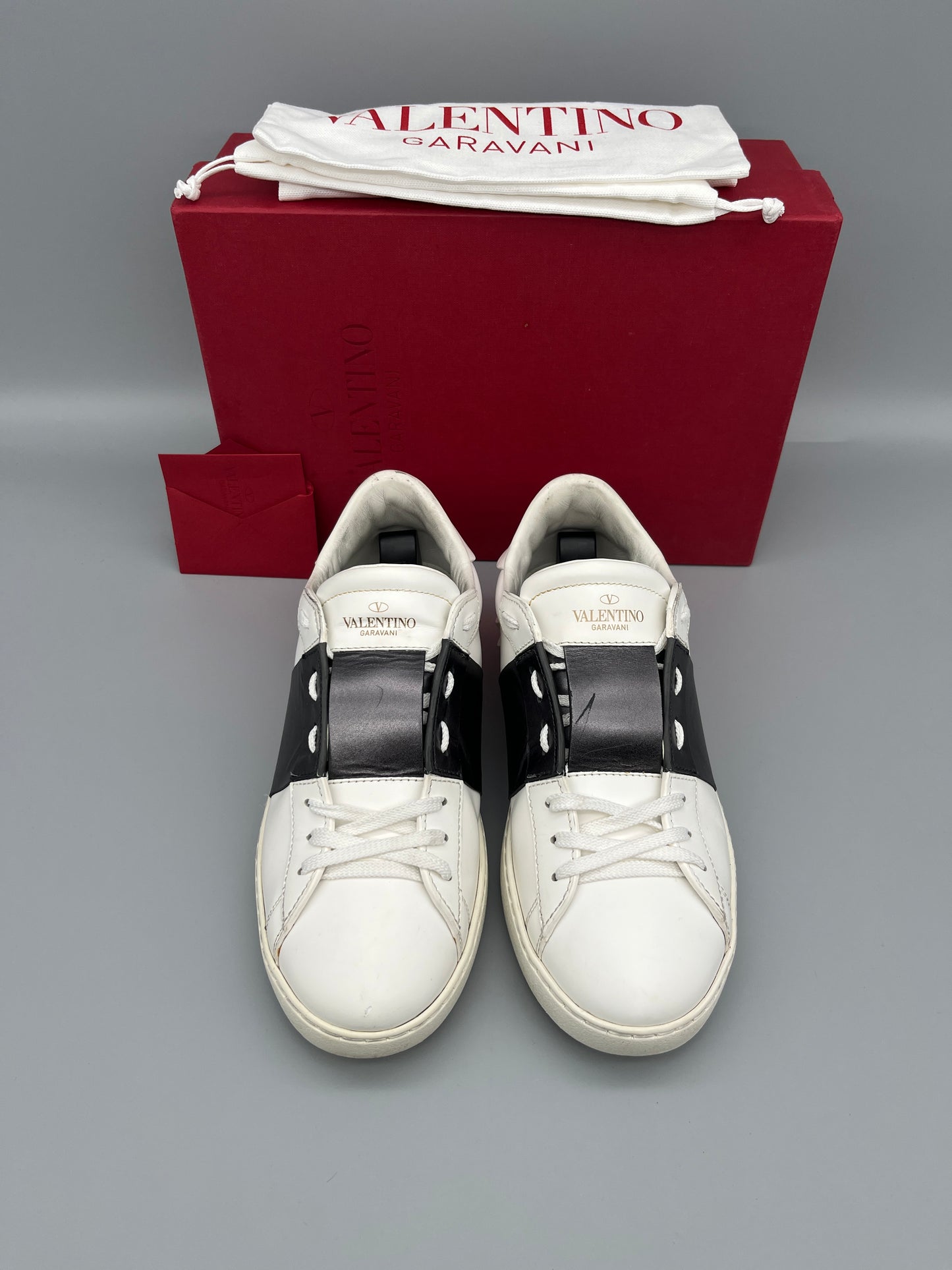 Valentino Open Sneaker Metallic Black | 39.5