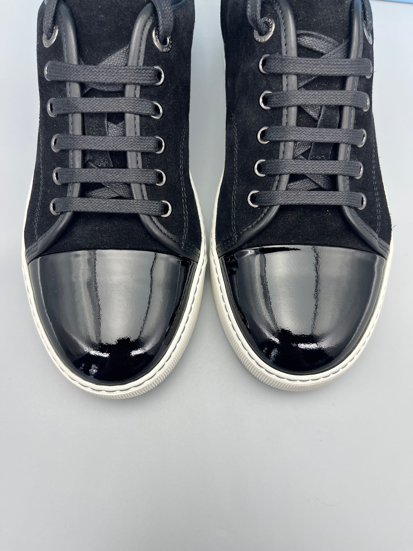 Lanvin Patent Cap Toe Black | 39