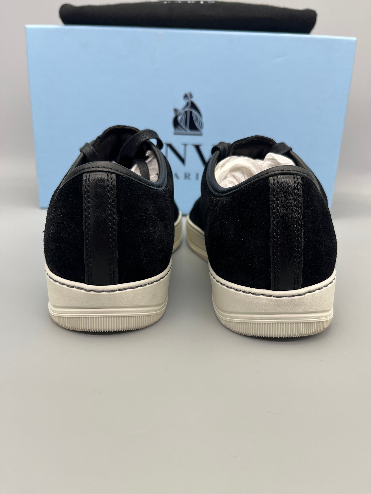 Lanvin Patent Cap Toe Black | 39