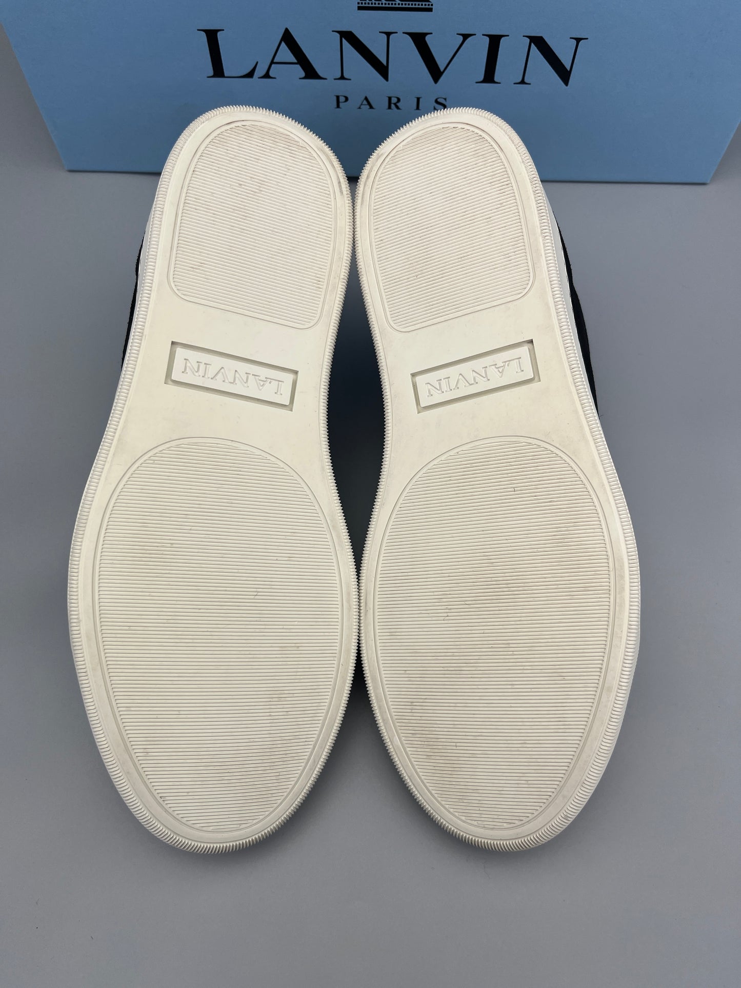 Lanvin Patent Cap Toe Black | 39