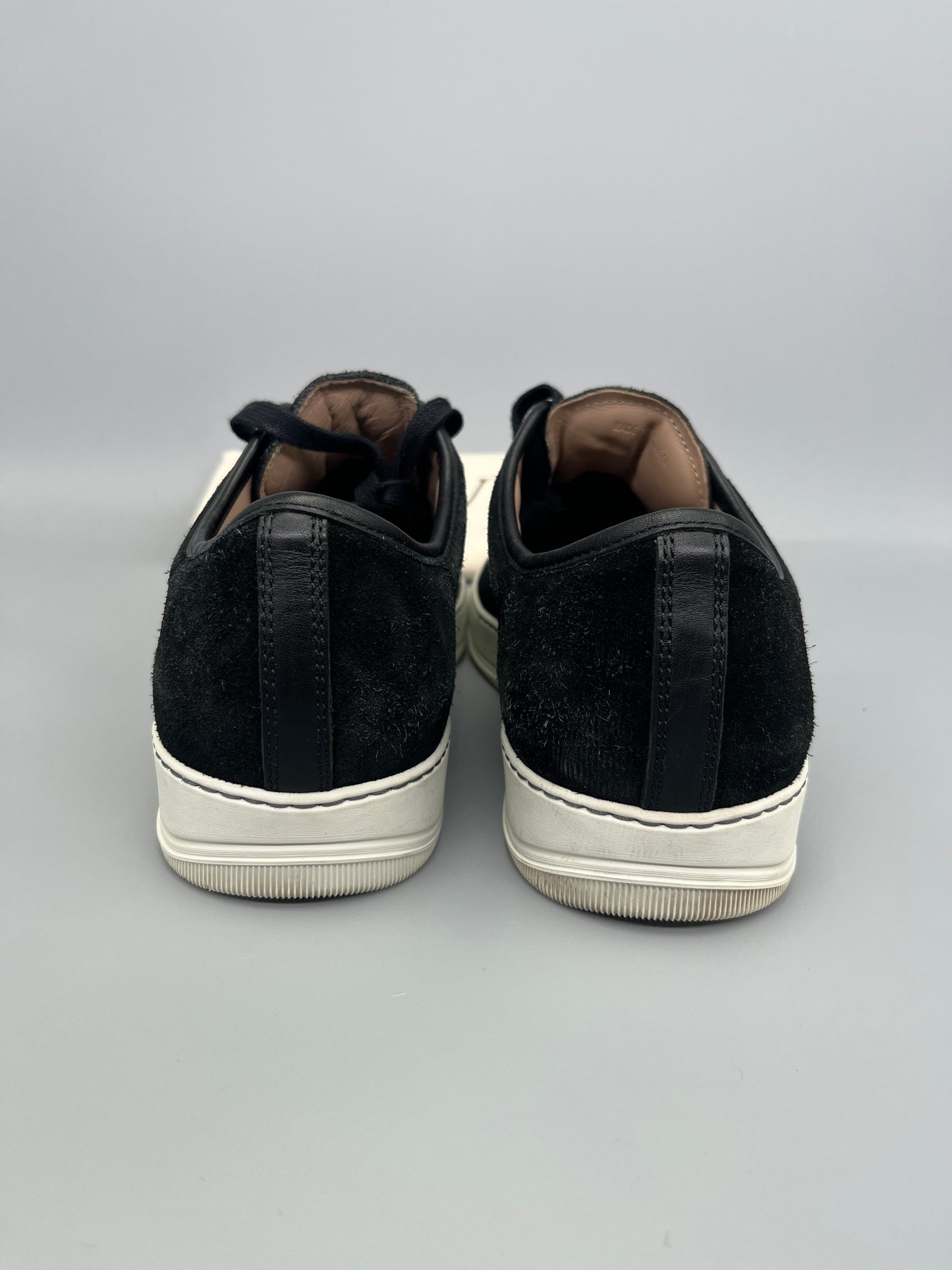 Lanvin Nappa Cap Toe Black | 44