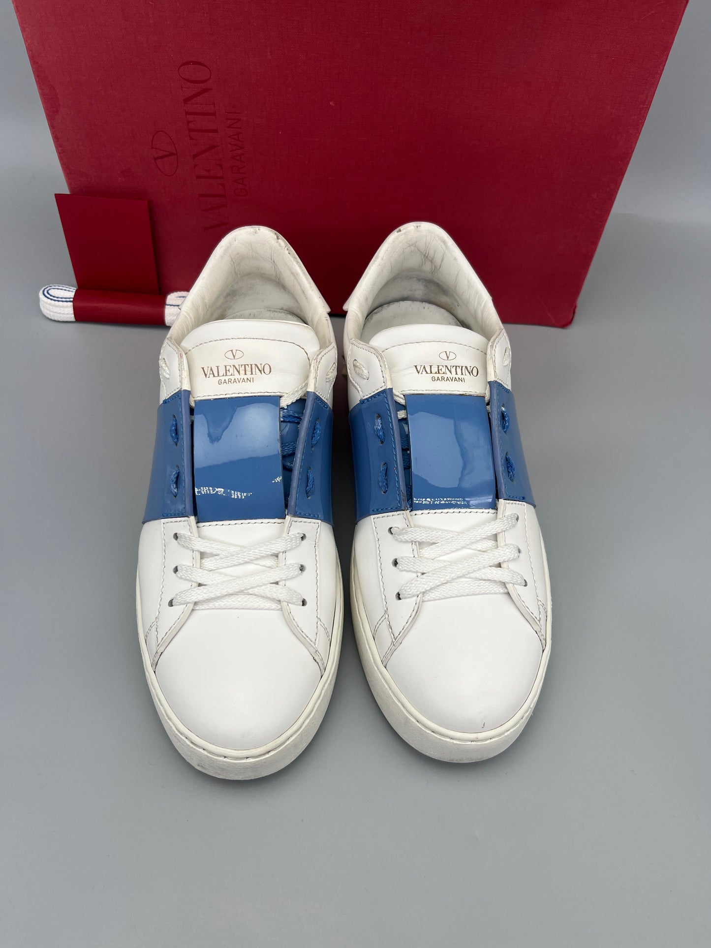 Valentino Open Patent Lightblue | 37