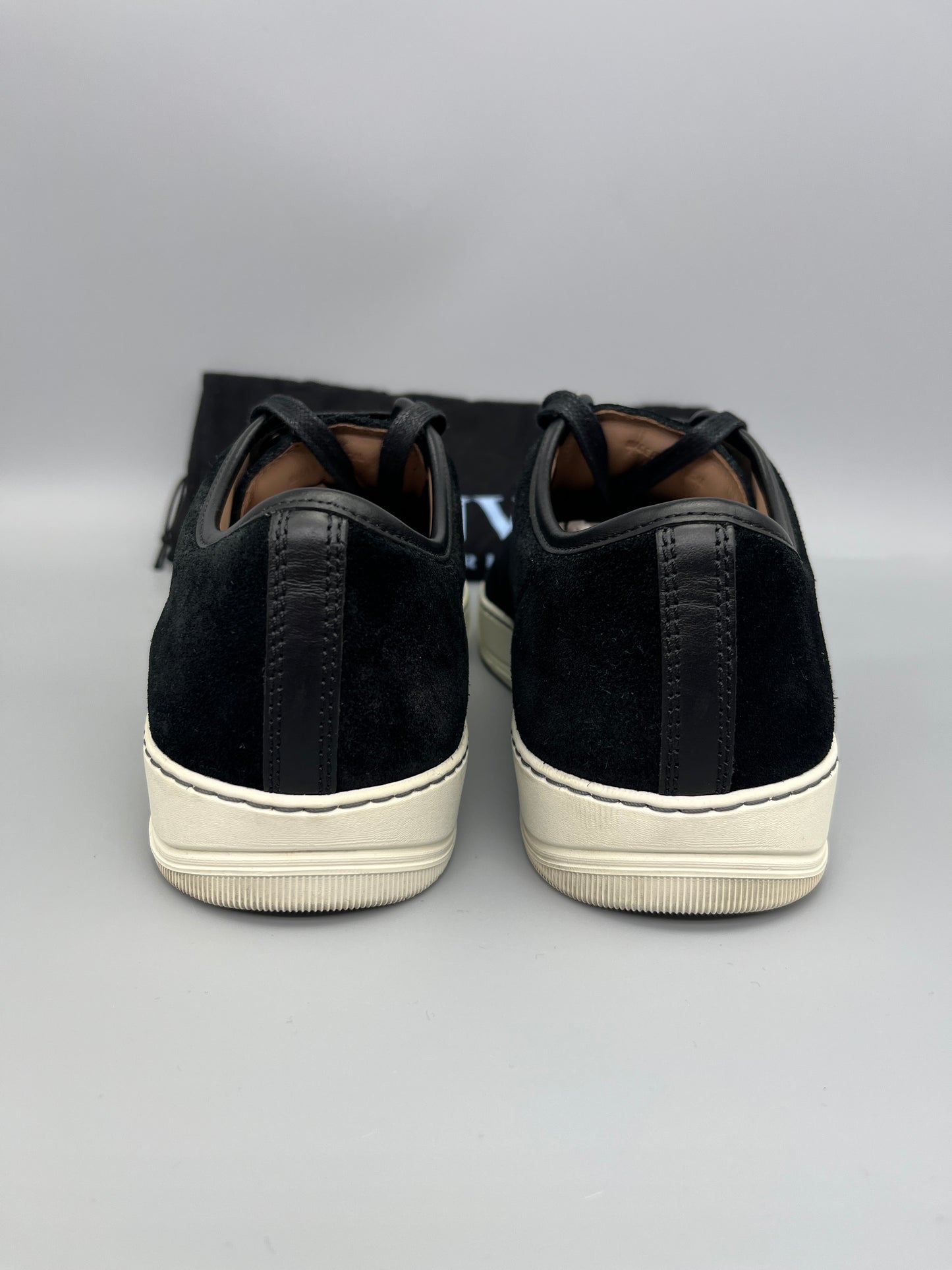 Herr | Sneakers | Lanvin | DBB1 Patent Cap Toe Sneaker Black