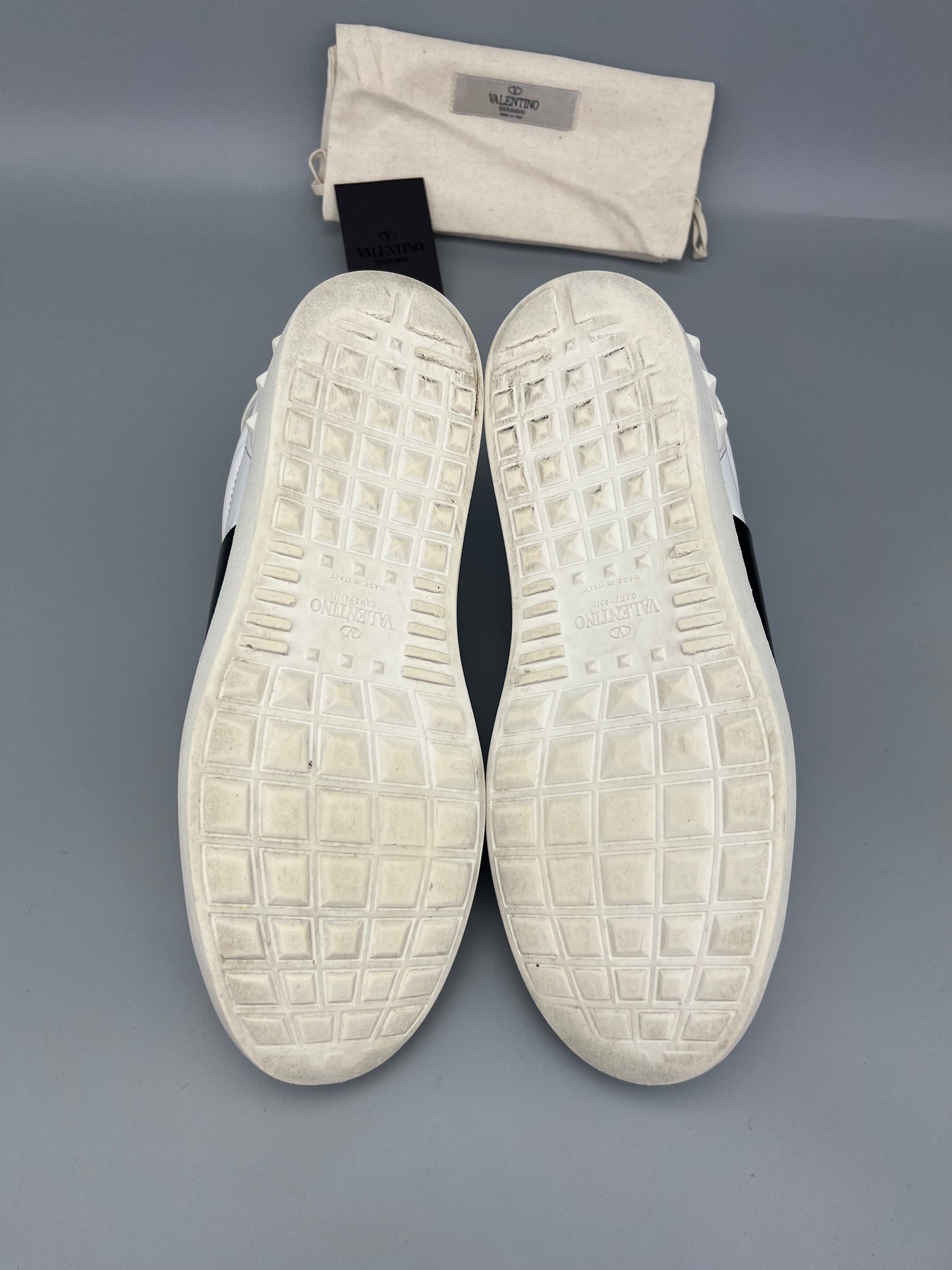 Valentino Open Sneaker Patent Black | 42.5