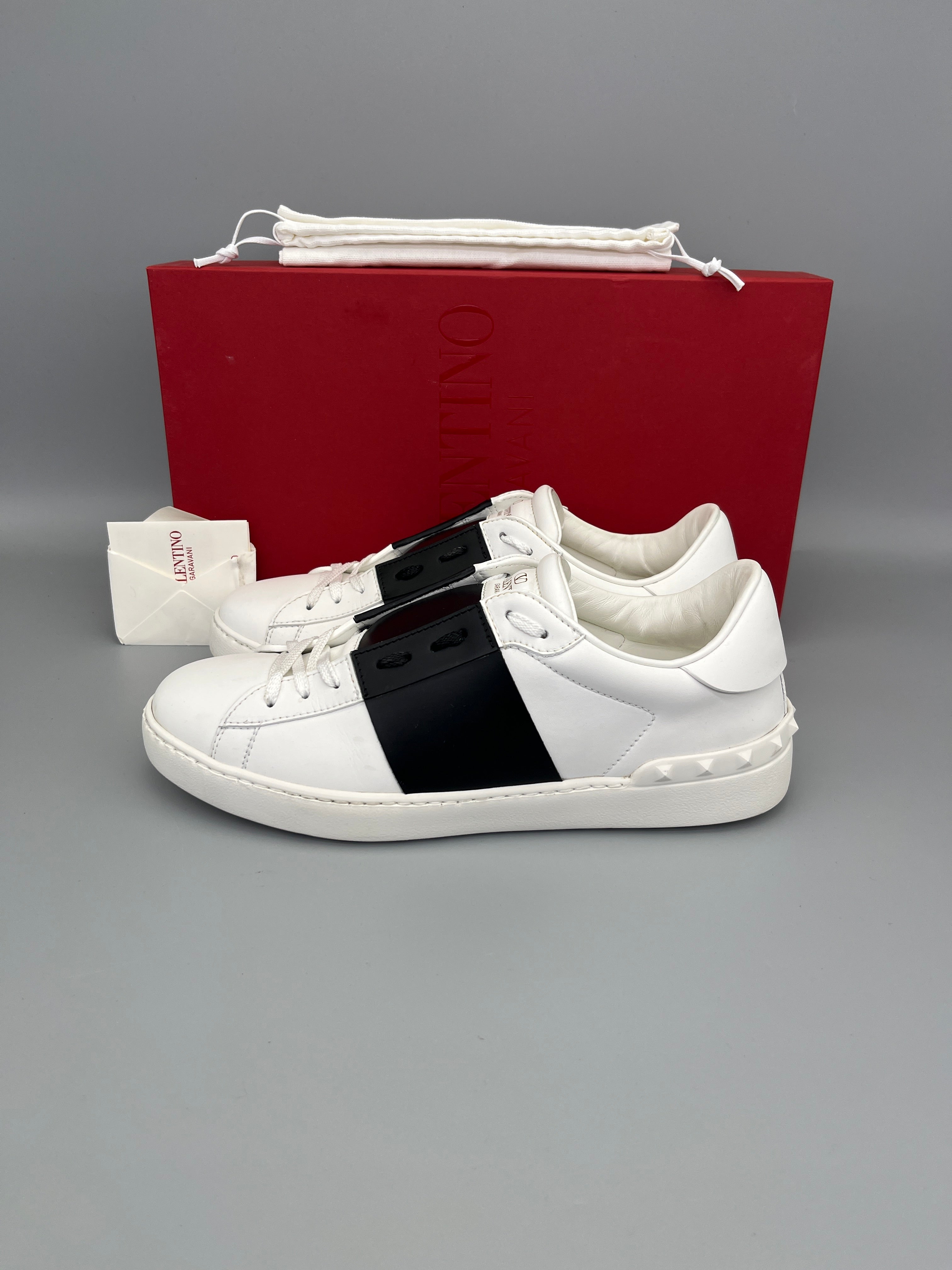 Valentino Open Sneaker Black | 42 – The Grand Archive