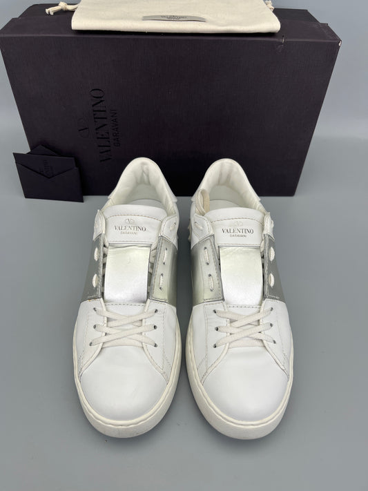 Valentino Open Sneaker Silver | 40.5