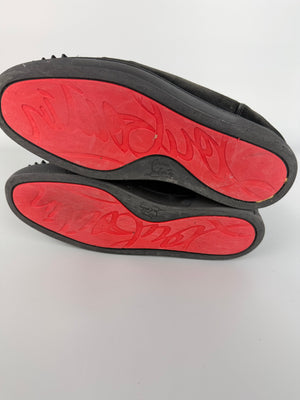 Christian Louboutin Louis Junior Spikes Sneaker Black | 41.5