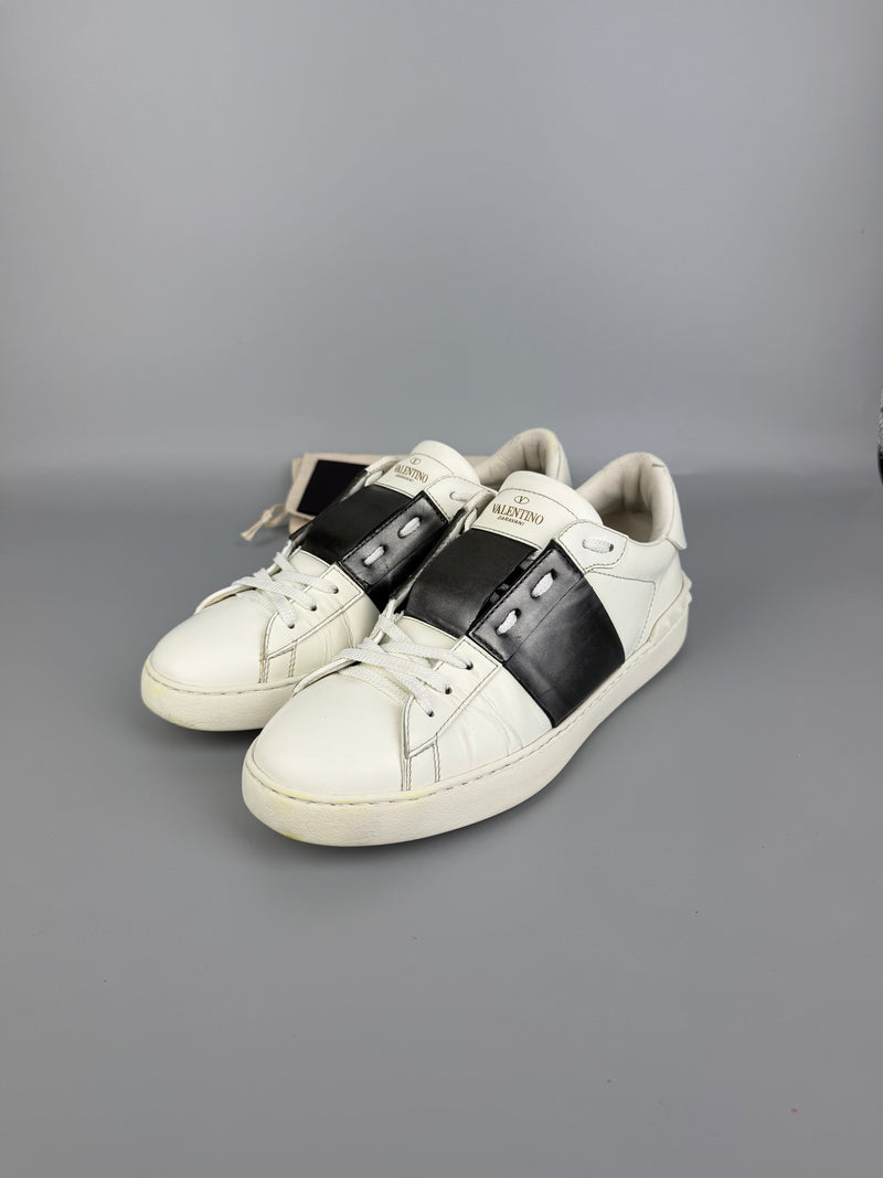 Valentino Open Sneaker Metallic Black | 41