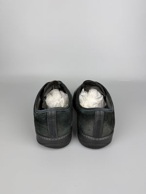 Lanvin Dbb1 Patent Cap Toe Sneaker Black | 43