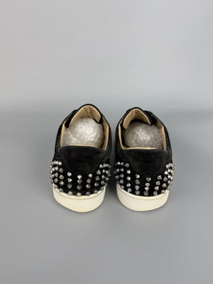 Christian Louboutin Seavaste Spikes Sneaker Black | 45.5