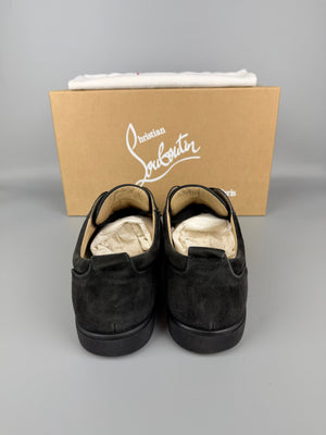 Christian Louboutin Louis Junior Spikes Sneaker Black | 44.5