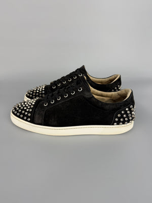 Christian Louboutin Seavaste Spikes Sneaker Black | 45.5