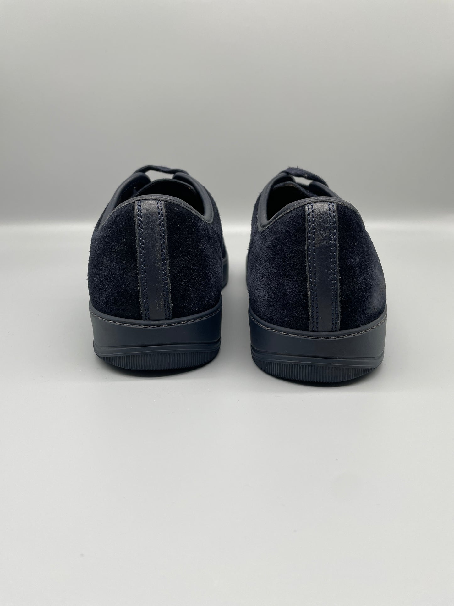 Lanvin Nappa Cap Toe Sneaker Blue 45 | UK11