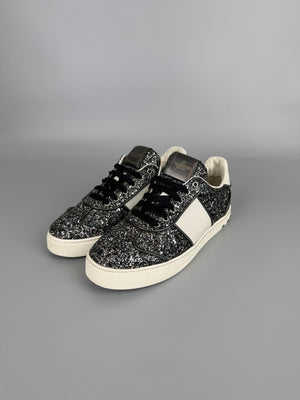 Valentino Flycrew Sneaker Black Glitter | 38