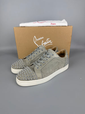 Christian Louboutin Seavaste Spikes Sneaker Grey | 43.5