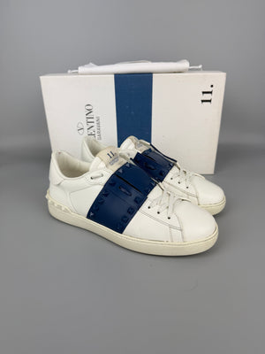 Valentino Open Rockstud Untitled Sneaker Navy | 41