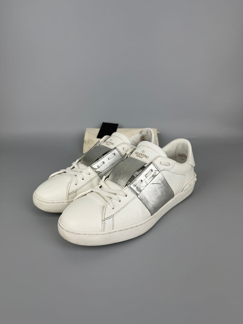 Valentino Open Sneaker Silver | 42.5