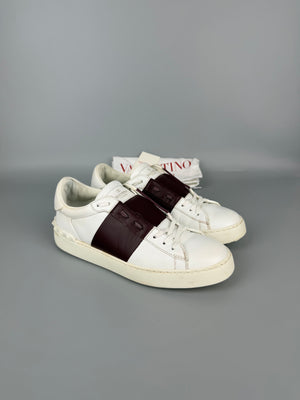 Valentino Open Sneaker Burgundy | 40.5