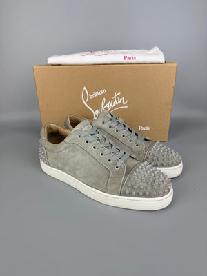 Christian Louboutin Seavaste Spikes Sneaker Grey | 43.5