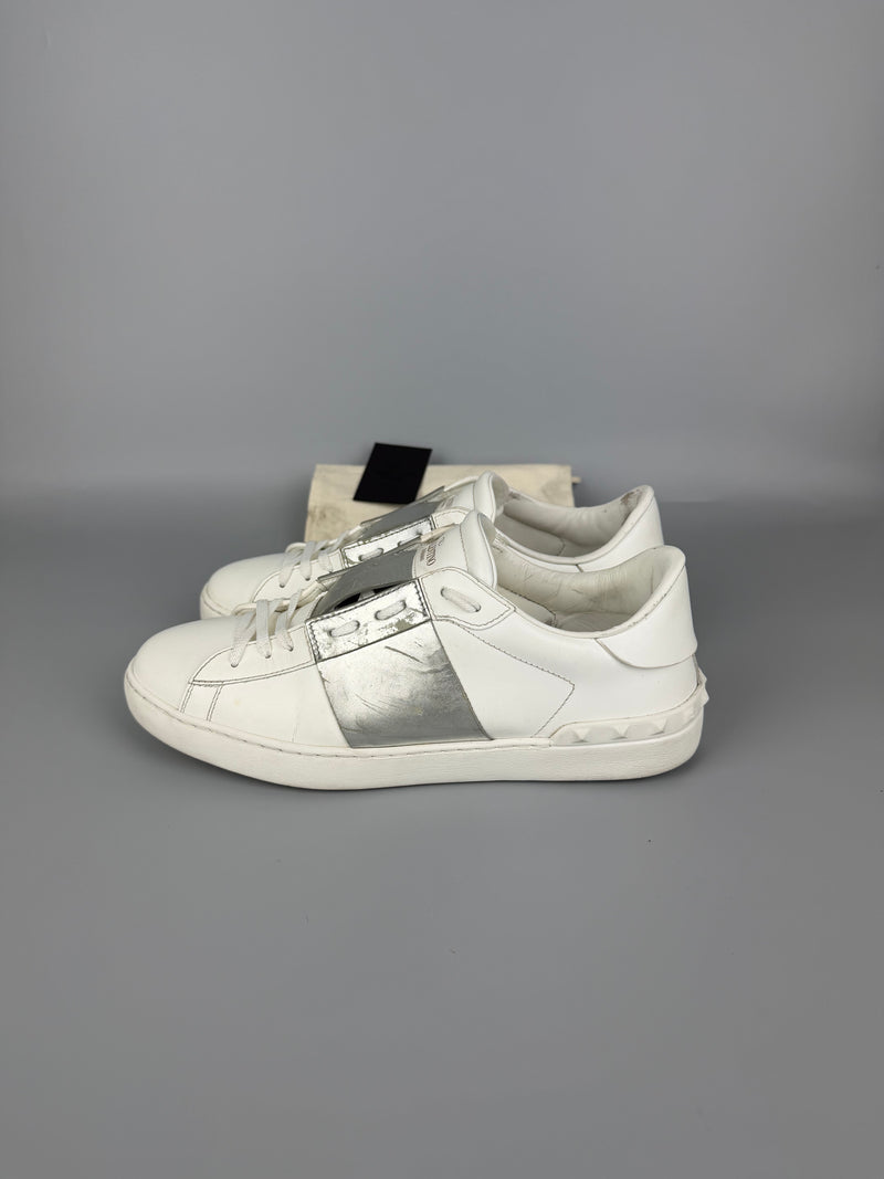 Valentino Open Sneaker Silver | 42.5