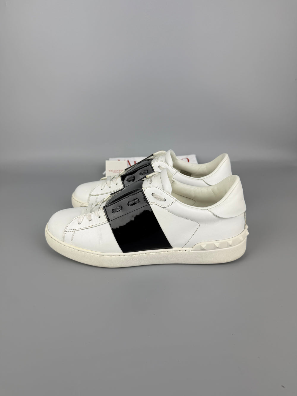 Valentino Open Sneaker Patent Black | 41.5