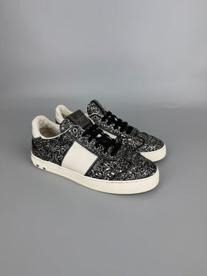 Valentino Flycrew Sneaker Black Glitter | 38