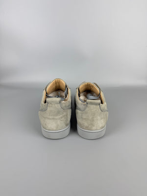 Christian Louboutin Louis Junior Spikes Sneaker Grey | 42