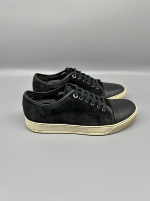Herr | Sneakers | Lanvin | DBB1 Nappa Cap Toe Sneaker Black