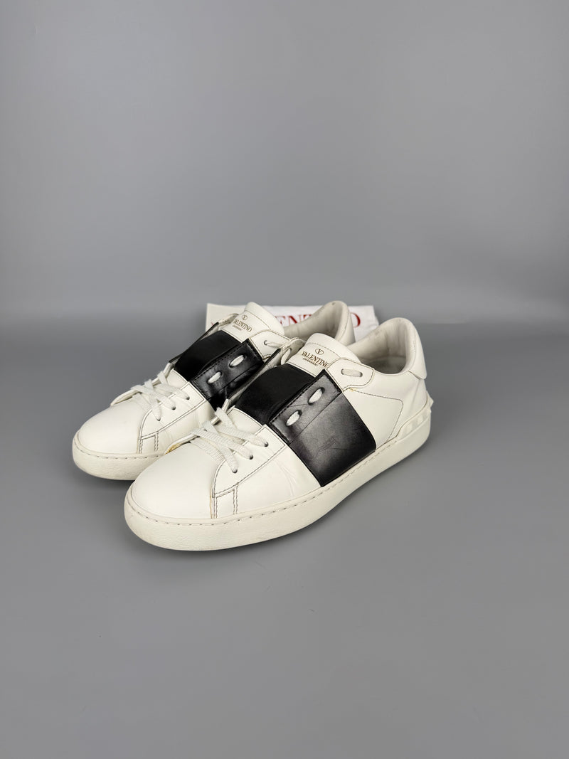 Valentino Open Sneaker Metallic Black | 40