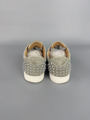 Christian Louboutin Seavaste Spikes Sneaker Grey | 43