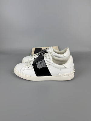 Valentino Open Sneaker Patent Black | 40.5