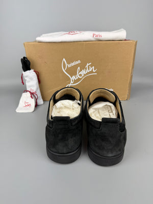 Christian Louboutin Louis Junior Spikes Sneaker Black | 44