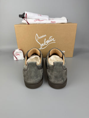 Christian Louboutin Louis Junior Spikes Sneaker Grey | 42.5