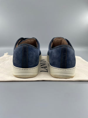 Herr | Sneakers | Lanvin | DBB1 Patent Cap Toe Sneaker Navy