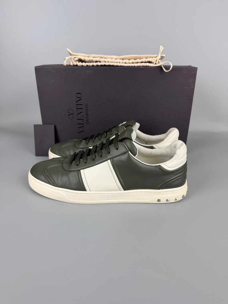 Valentino Flycrew Sneaker Army Green | 43.5