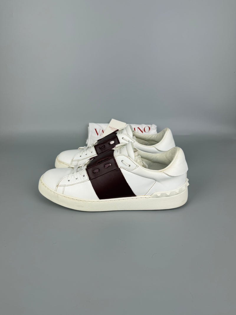 Valentino Open Sneaker Burgundy | 40.5