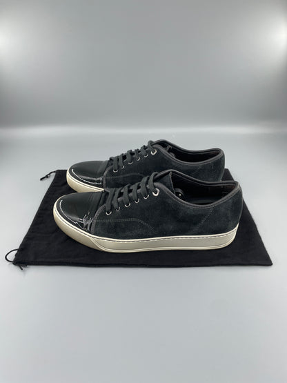 DBB1 Elephant Grey Suede Patent Cap Toe