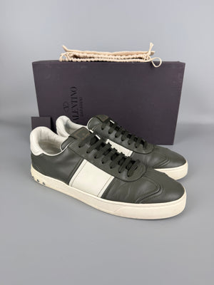 Valentino Flycrew Sneaker Army Green | 43.5