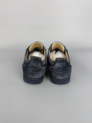 Christian Louboutin Louis Junior Spikes Sneaker Navy | 45