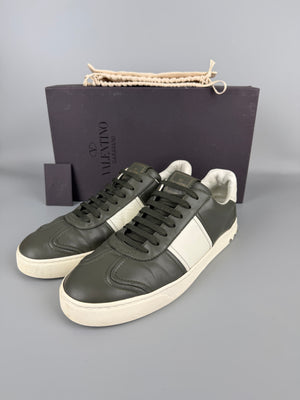 Valentino Flycrew Sneaker Army Green | 43.5