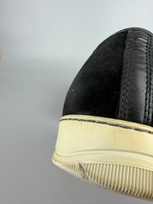 Lanvin Dbb1 Patent Cap Toe Sneaker Navy | 41