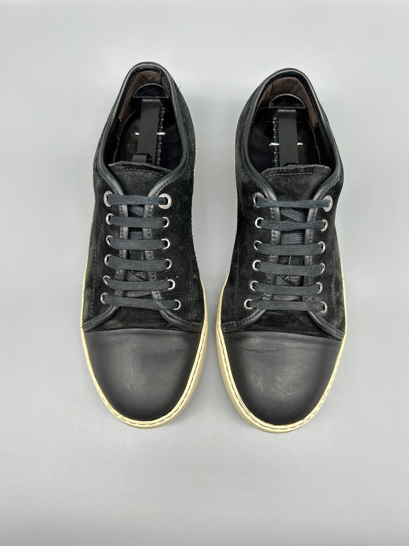Herr | Sneakers | Lanvin | DBB1 Nappa Cap Toe Sneaker Black