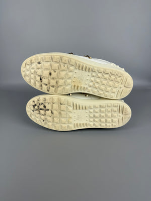 Valentino Open Rockstud Untitled Sneaker White | 42
