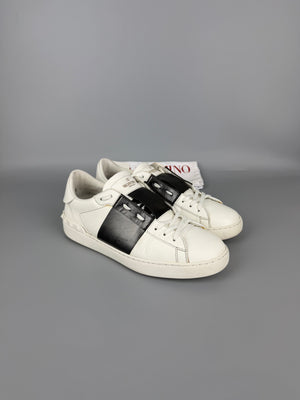 Valentino Open Sneaker Metallic Black | 40