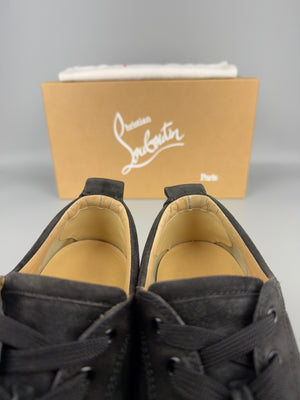 Christian Louboutin Louis Junior Spikes Sneaker Black | 44.5